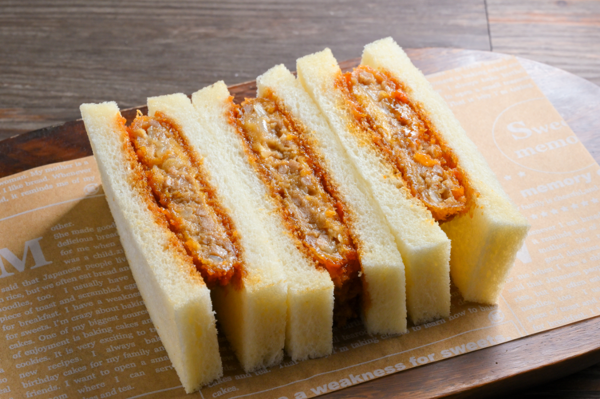 99 黒毛和牛メンチのたれカツサンド(２日前注文)